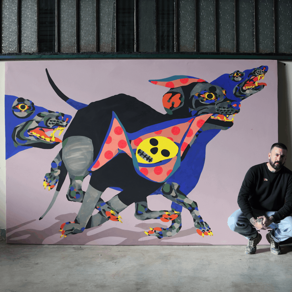 "Race" Original Canvas