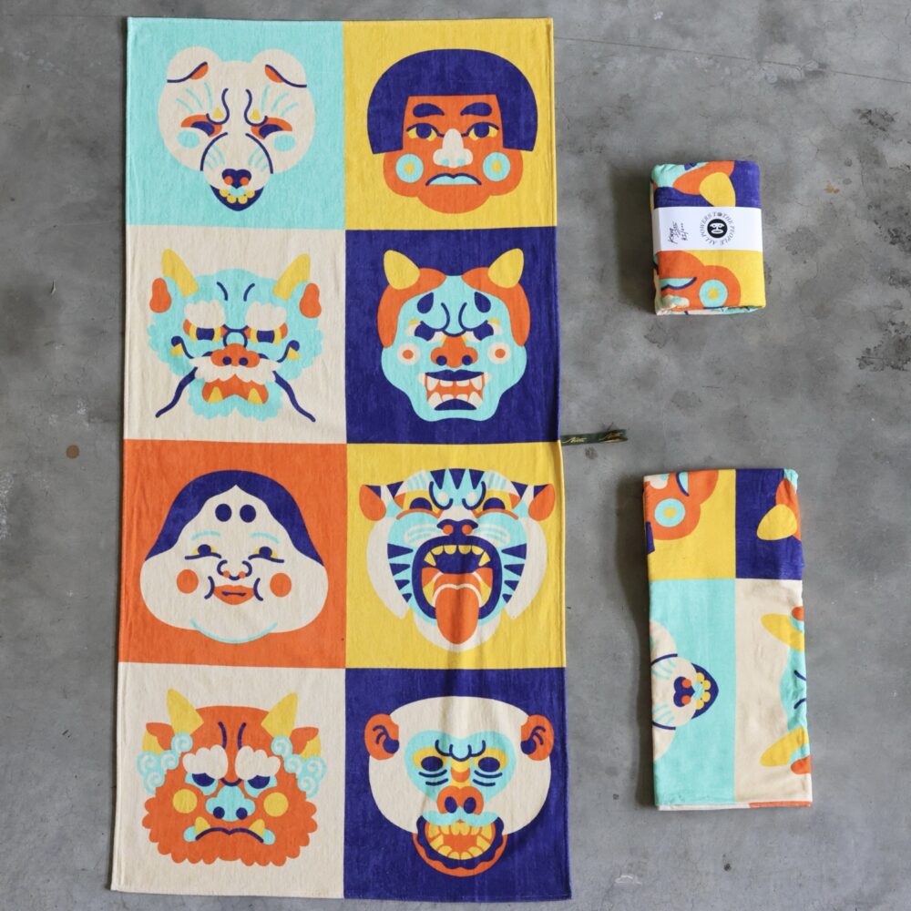 “Powermask” Towels