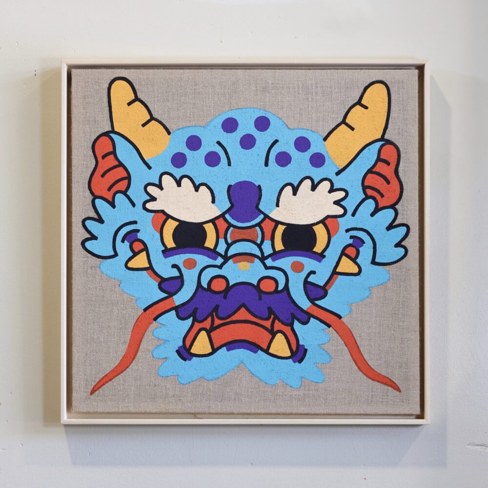 "Enter The Dragon 2" Original Canvas