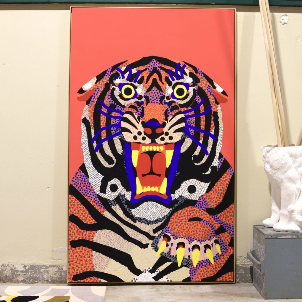 "Bengala Moon" Original Canvas