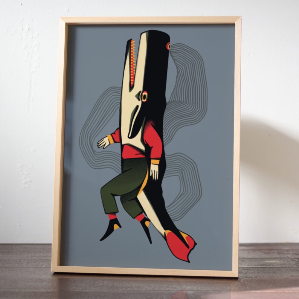 "Whale Dance" Poster