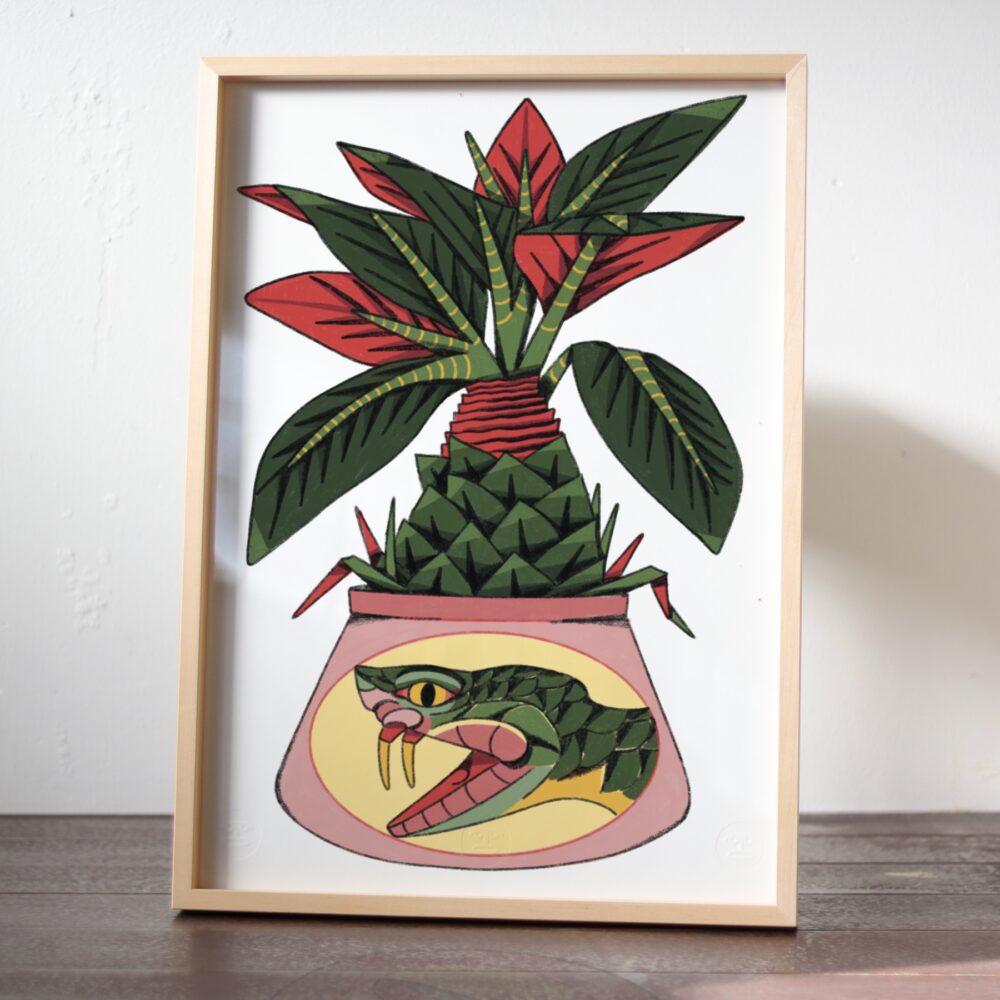 "Tropical Jar" Poster