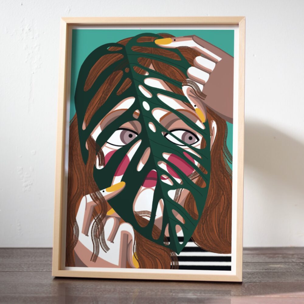 "Esqueleto Print" Poster