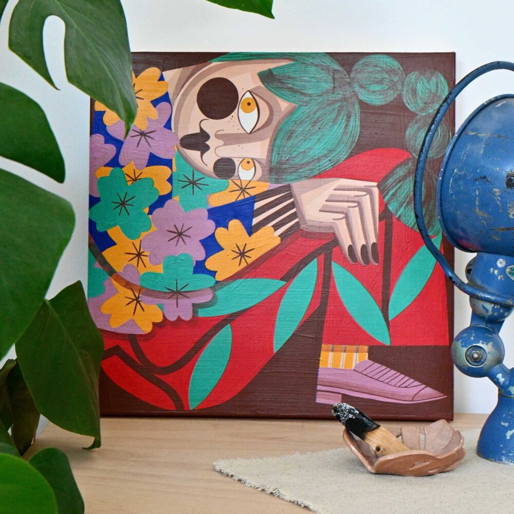 FLWR PWR Vol.3 original canvas