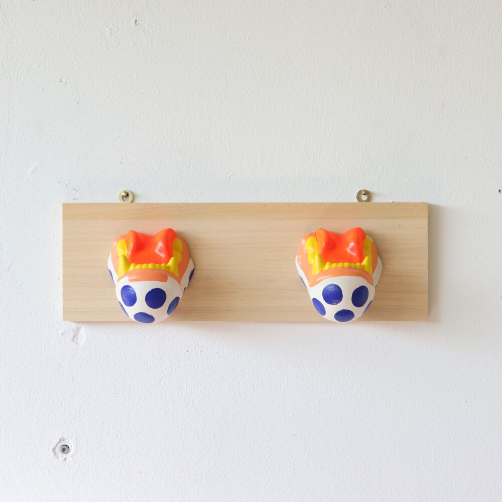 "Wild Puma" Ceramic Coat Hanger Jaw
