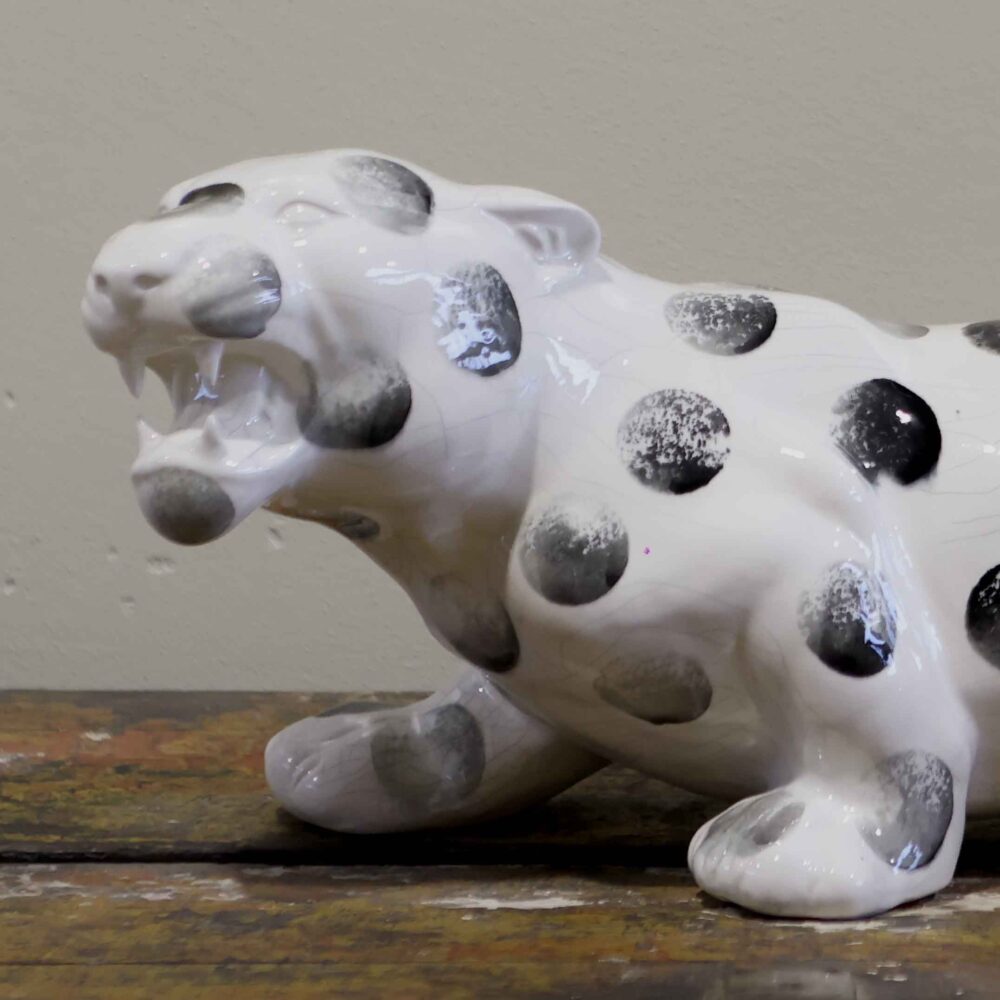 "Dot Panther" Sculpture